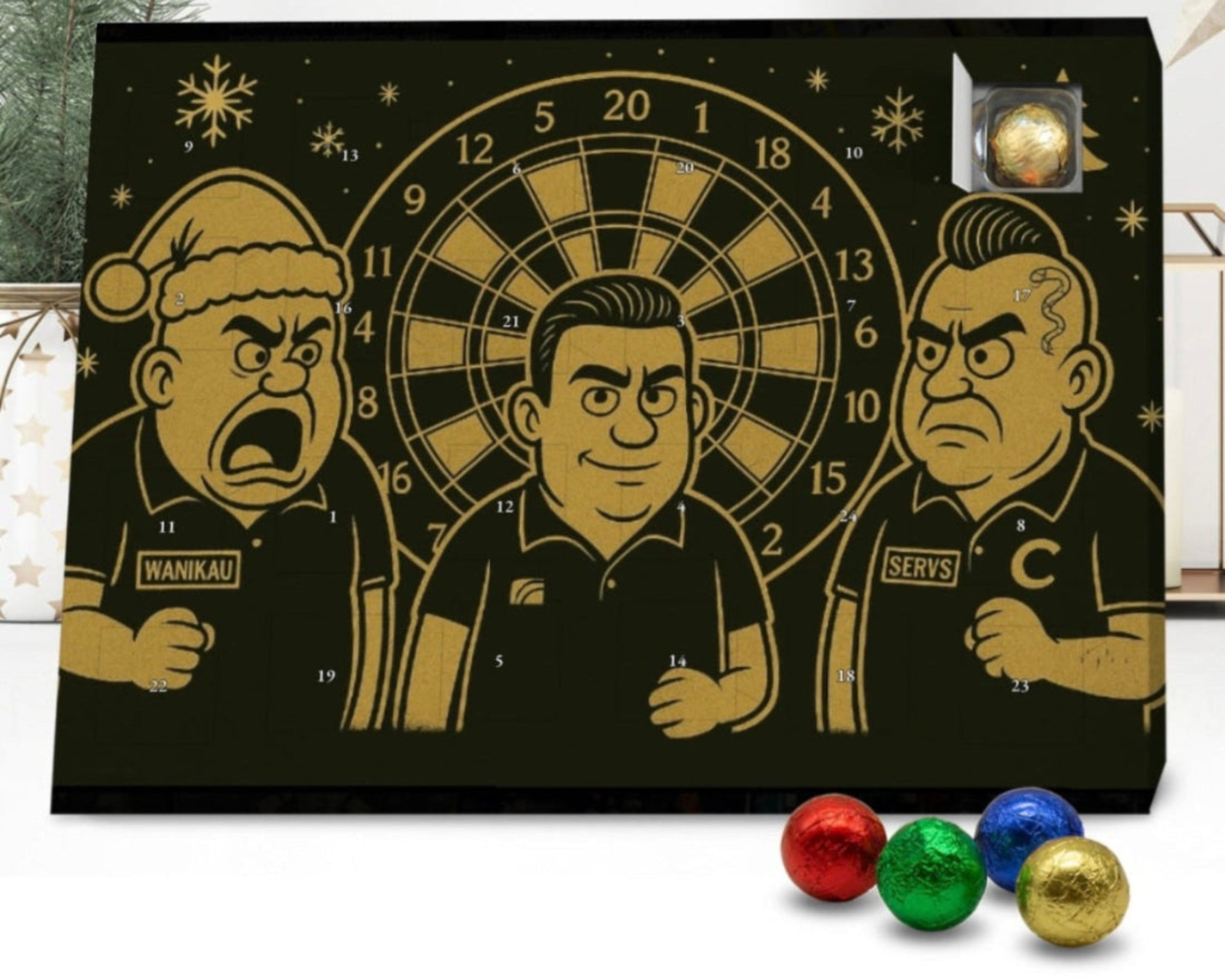 Schoko Adventskalender Darts